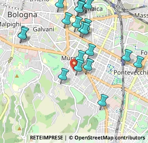 Mappa Via Baldassarre Carrati, 40137 Bologna BO, Italia (1.093)