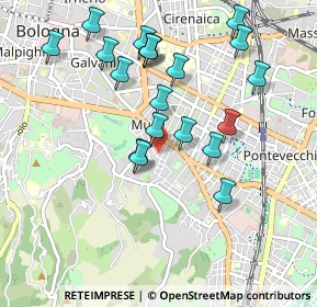 Mappa Via Baldassarre Carrati, 40137 Bologna BO, Italia (0.9705)