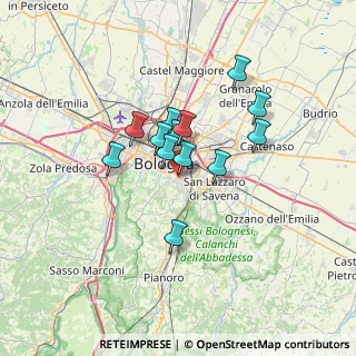 Mappa Via Gaudenzi Augusto, 40137 Bologna BO, Italia (4.95923)