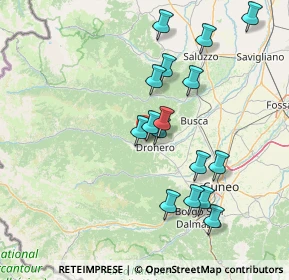 Mappa 12020 Roccabruna CN, Italia (14.71438)