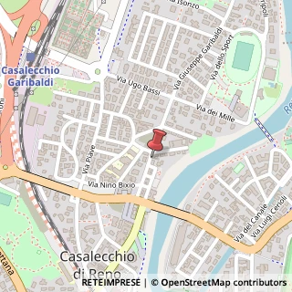 Mappa Via G. Garibaldi, 44, 40033 Casalecchio di Reno, Bologna (Emilia Romagna)