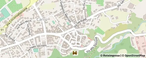 Mappa Carrù