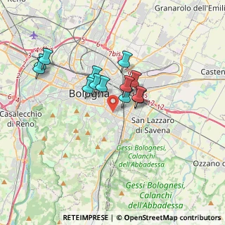 Mappa Via Gaetano Giordani, 40137 Bologna BO, Italia (2.96)