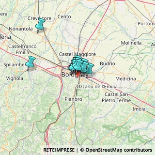 Mappa Via Gaetano Giordani, 40137 Bologna BO, Italia (6.43417)