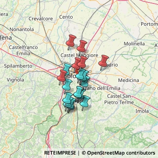 Mappa Via Gianlodovico Bianconi, 40137 Bologna BO, Italia (9.319)