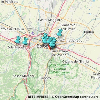 Mappa Via Gianlodovico Bianconi, 40137 Bologna BO, Italia (3.53182)