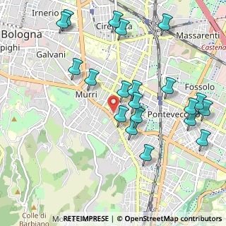 Mappa Via Gianlodovico Bianconi, 40137 Bologna BO, Italia (1.134)