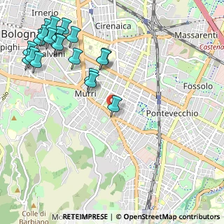 Mappa Via Gianlodovico Bianconi, 40137 Bologna BO, Italia (1.4365)