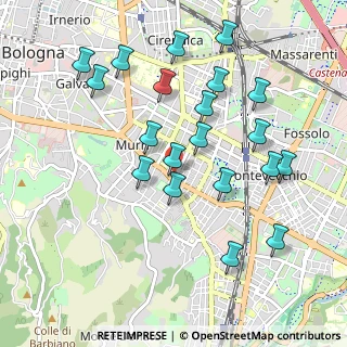 Mappa Via Gianlodovico Bianconi, 40137 Bologna BO, Italia (1.018)