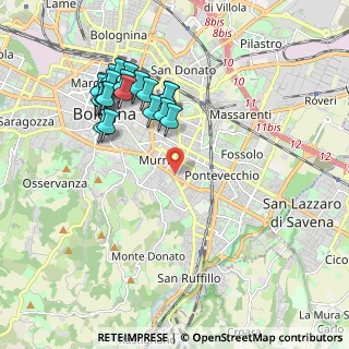 Mappa Via Gianlodovico Bianconi, 40137 Bologna BO, Italia (2.0355)