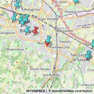 Mappa Via Gianlodovico Bianconi, 40137 Bologna BO, Italia (3.18462)