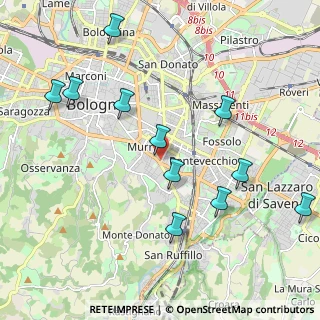 Mappa Via Gianlodovico Bianconi, 40137 Bologna BO, Italia (2.27182)