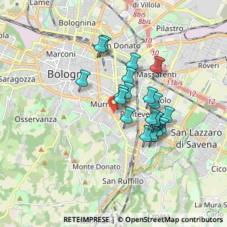 Mappa Via Gianlodovico Bianconi, 40137 Bologna BO, Italia (1.4655)