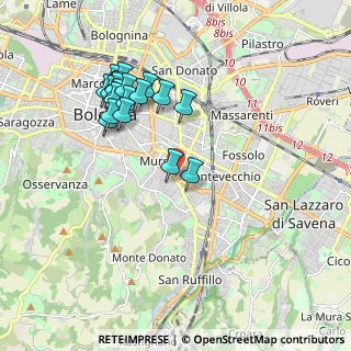 Mappa Via Gianlodovico Bianconi, 40137 Bologna BO, Italia (1.9315)