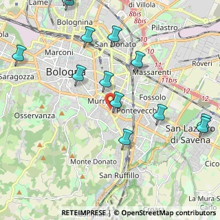 Mappa Via Gianlodovico Bianconi, 40137 Bologna BO, Italia (2.57538)