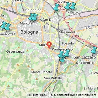 Mappa Via Gianlodovico Bianconi, 40137 Bologna BO, Italia (3.18917)