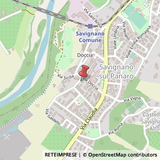 Mappa Via Don G. Gherardi, 1/2, 41056 Savignano sul Panaro, Modena (Emilia Romagna)