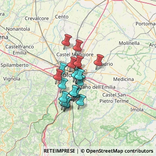 Mappa Via Savona, 40139 Bologna BO, Italia (9.716)