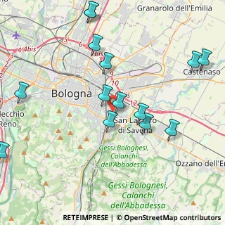 Mappa Via Savona, 40139 Bologna BO, Italia (4.73357)