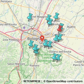 Mappa Via Savona, 40139 Bologna BO, Italia (7.206)
