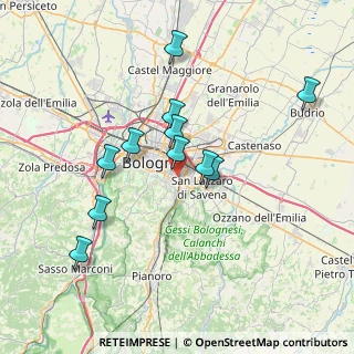 Mappa Via Gaspare Nadi, 40137 Bologna BO, Italia (6.74091)