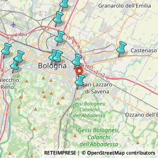Mappa Via Benozzo Gozzoli, 40139 Bologna BO, Italia (4.99636)