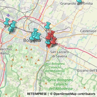 Mappa Via Benozzo Gozzoli, 40139 Bologna BO, Italia (3.99867)