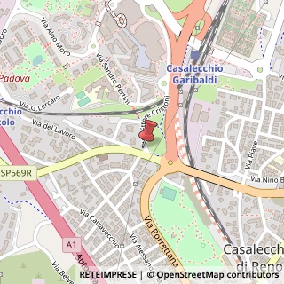 Mappa Via Bazzanese, 2, 40033 Casalecchio di Reno, Bologna (Emilia Romagna)
