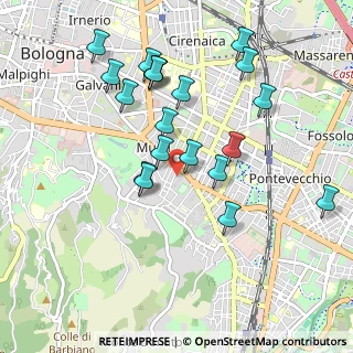 Mappa Via Massimiliano Angelelli, 40137 Bologna BO, Italia (0.975)