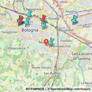 Mappa Via Massimiliano Angelelli, 40137 Bologna BO, Italia (2.65364)