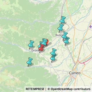 Mappa Via Contrada Gelata, 12020 Villar San Costanzo CN, Italia (5.74417)
