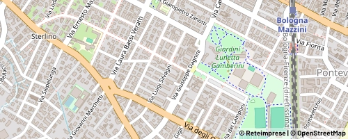 Mappa Bologne