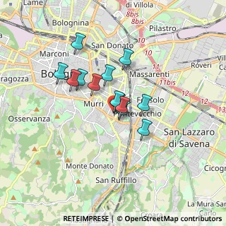 Mappa Via Umberto Monari, 40137 Bologna BO, Italia (1.20769)