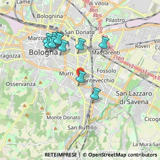 Mappa Via Umberto Monari, 40137 Bologna BO, Italia (1.87727)