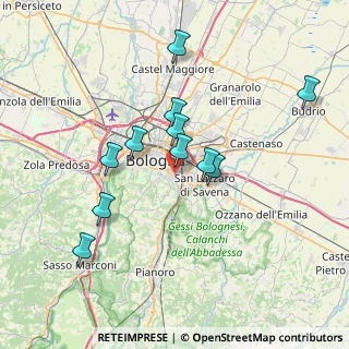 Mappa Via Luigi Silvagni, 40137 Bologna BO, Italia (6.67909)