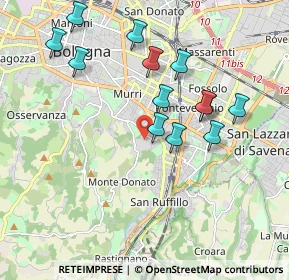 Mappa Via Giuseppe Atti, 40141 Bologna BO, Italia (1.89462)