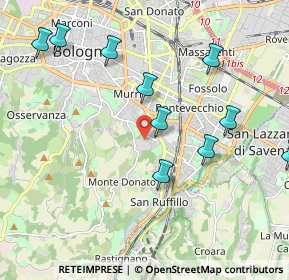 Mappa Via Giuseppe Atti, 40141 Bologna BO, Italia (2.61083)