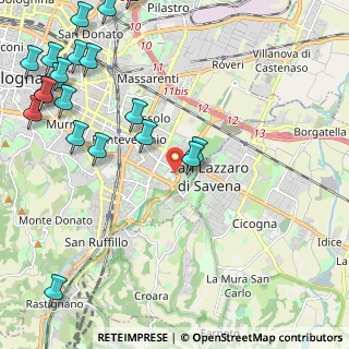 Mappa Via Fassetta, 40139 Bologna BO, Italia (3.1045)