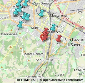 Mappa Via Berengario da Carpi, 40141 Bologna BO, Italia (2.04769)