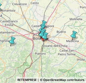 Mappa Via Berengario da Carpi, 40141 Bologna BO, Italia (31.25867)