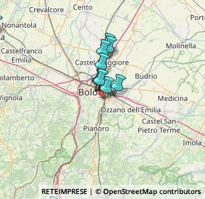 Mappa Via Berengario da Carpi, 40141 Bologna BO, Italia (17.36769)