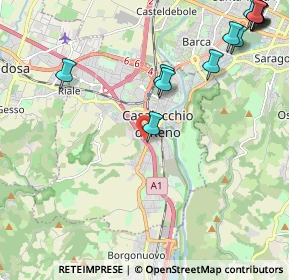 Mappa Via Carlo Collodi Lorenzini, 40033 Casalecchio di Reno BO, Italia (2.99769)