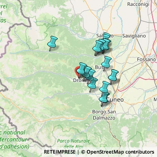 Mappa Str. Luisa Paulin, 12020 Roccabruna CN, Italia (11.281)
