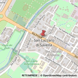 Mappa Via Emilia,  33, 40068 San Lazzaro di Savena, Bologna (Emilia Romagna)