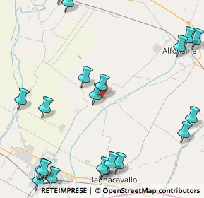 Mappa Via C. Cattaneo, 48032 Fusignano RA, Italia (6.132)