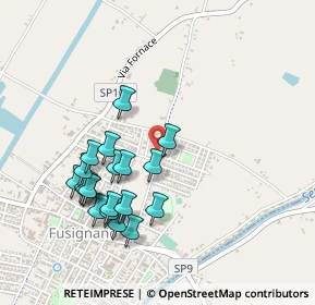 Mappa Via C. Cattaneo, 48032 Fusignano RA, Italia (0.4765)