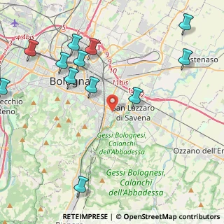Mappa Via Corrado Mazzoni, 40139 Bologna BO, Italia (5.38333)