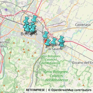 Mappa Via Corrado Mazzoni, 40139 Bologna BO, Italia (3.55)