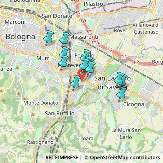 Mappa Via Corrado Mazzoni, 40139 Bologna BO, Italia (1.31538)