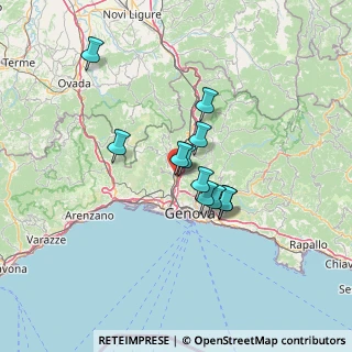 Mappa Via Romairone 10 Centro Comm. L'Aquilone, 16163 Genova GE, Italia (9.85273)